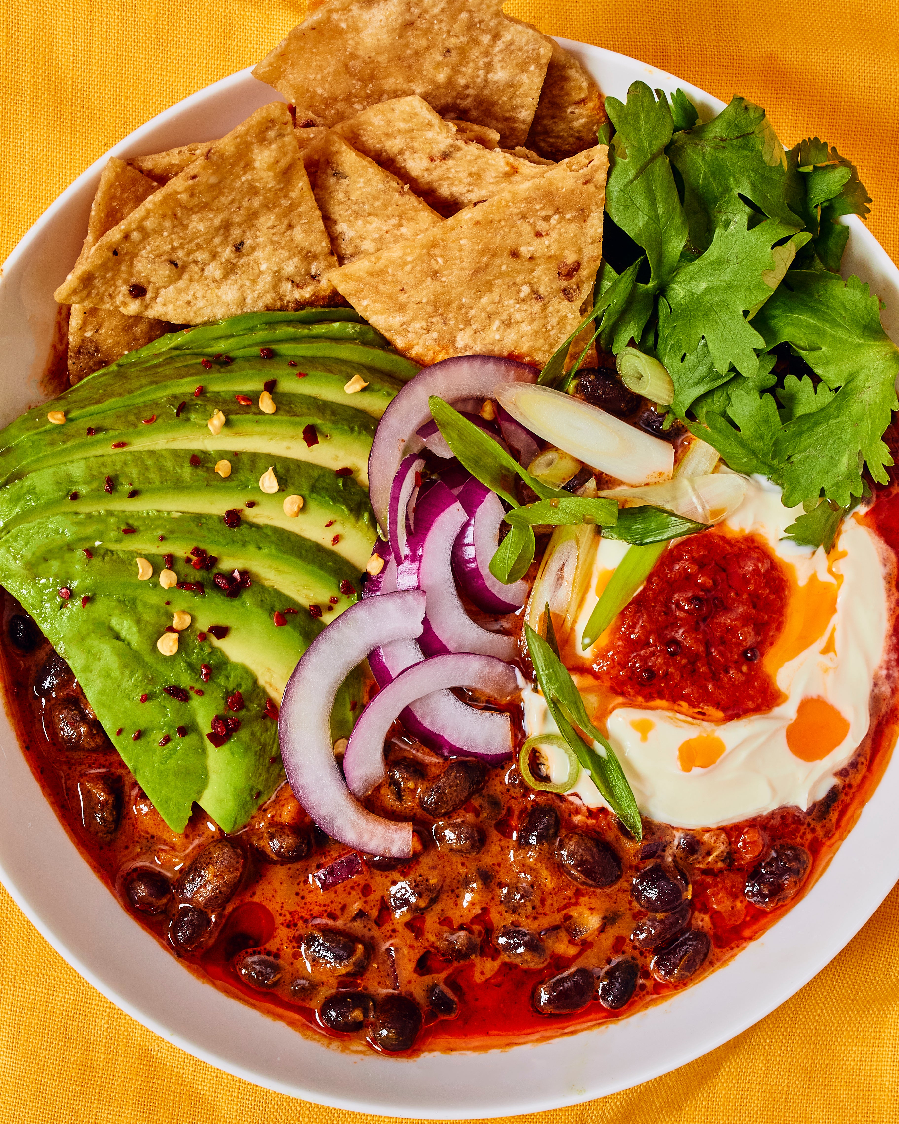 5-Minute Black Bean Butter Masala Chili