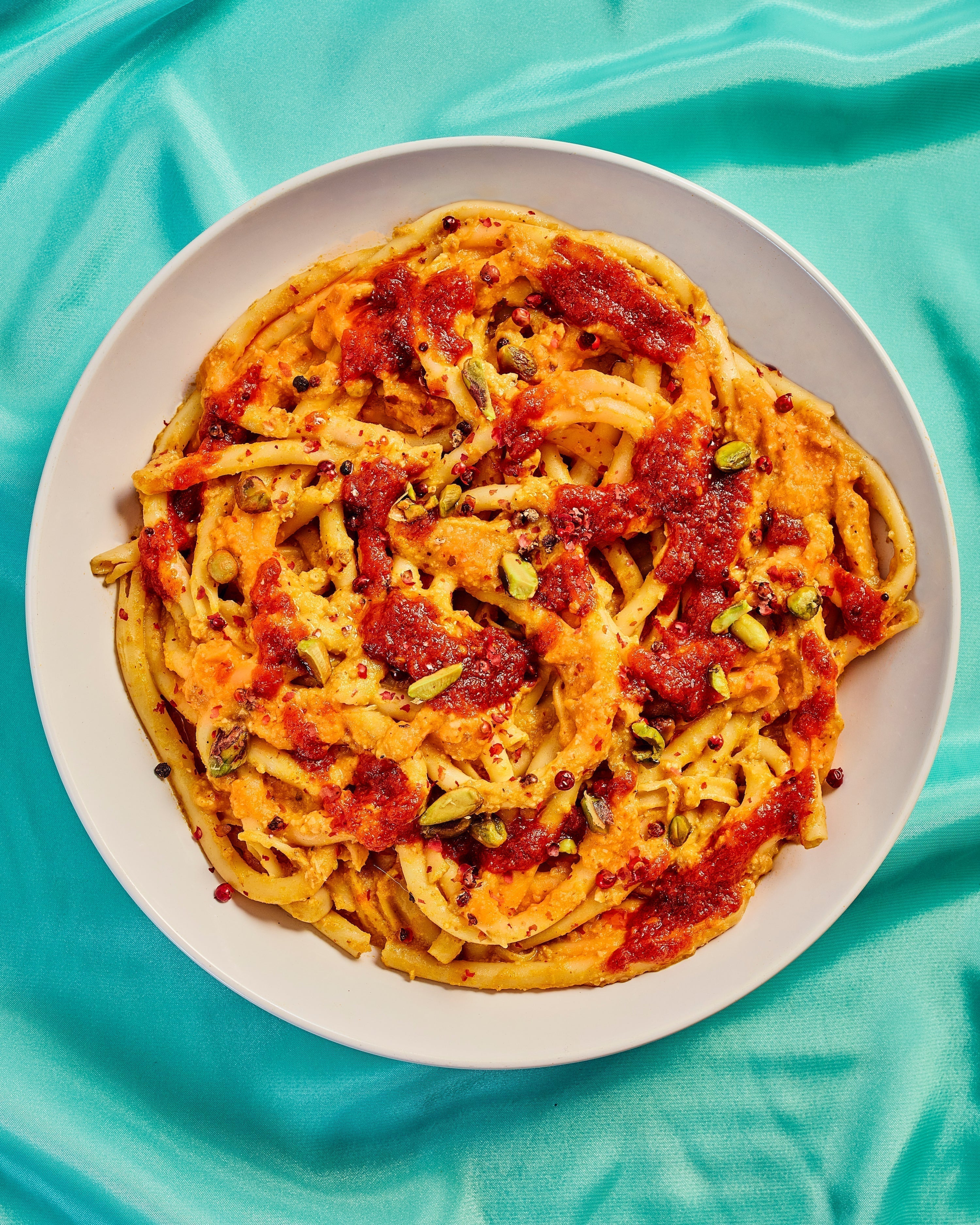 Achaari Winter Squash Linguine