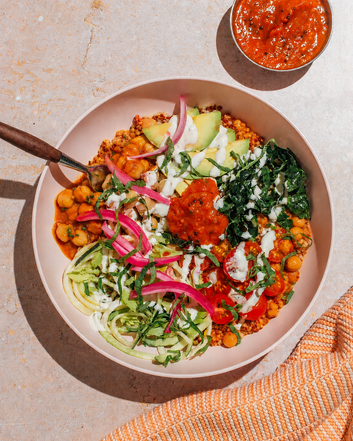Chickpea Masala Grain Bowl