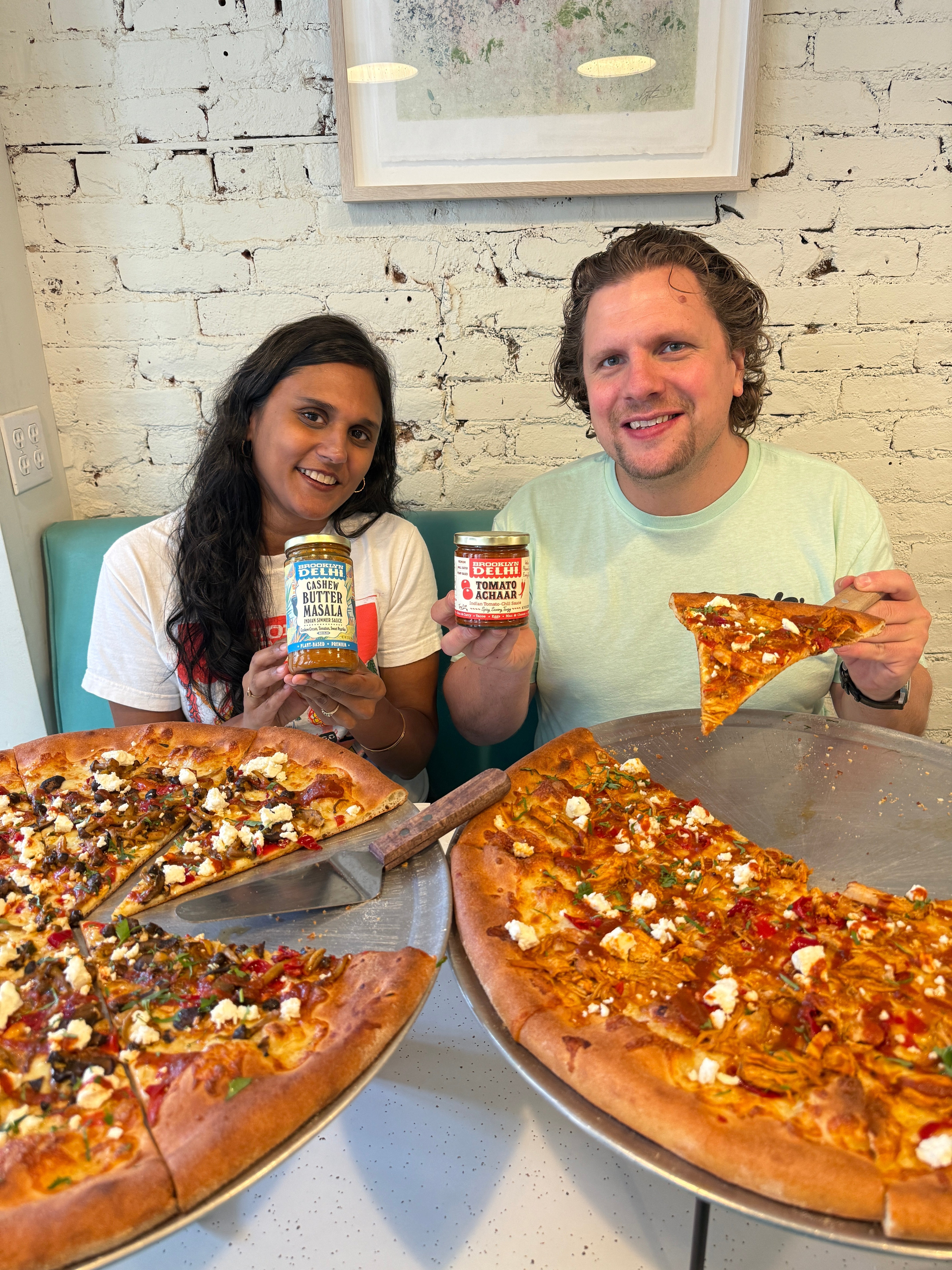 Brooklyn Delhi x Rita’s Collab: Serving Up Limited Edition Indian Pizzas