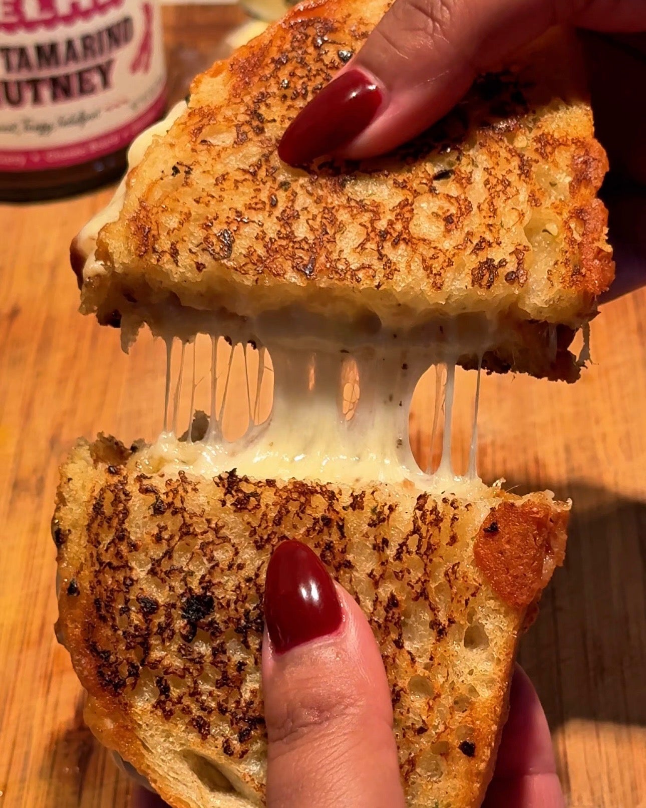 Date Tamarind Grilled Cheese