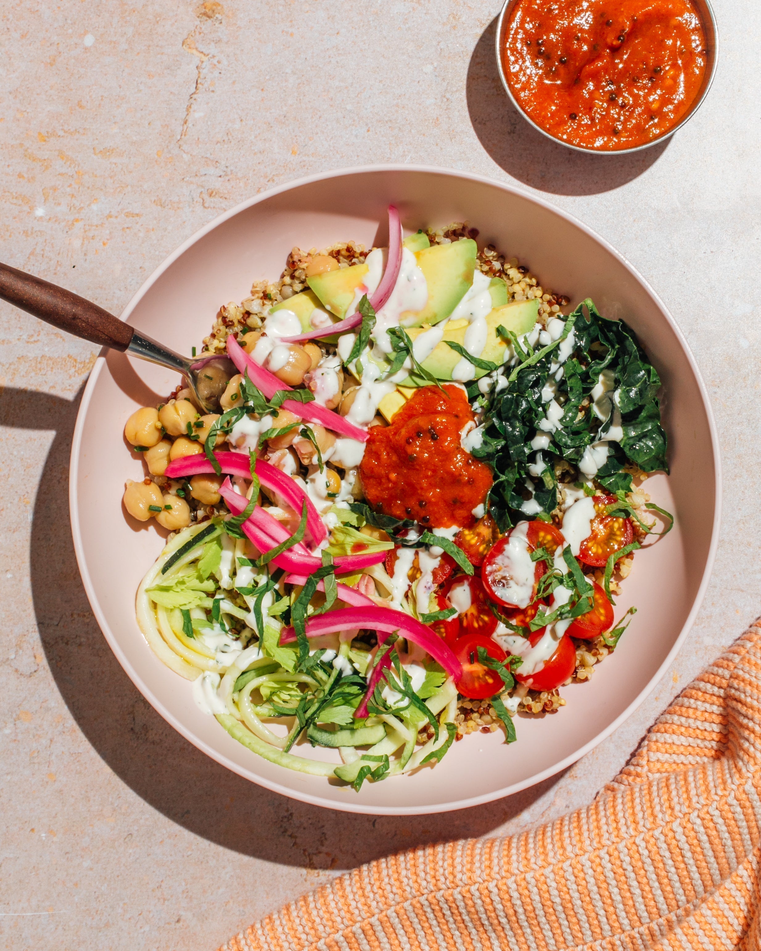 Chickpea Masala Grain Bowl