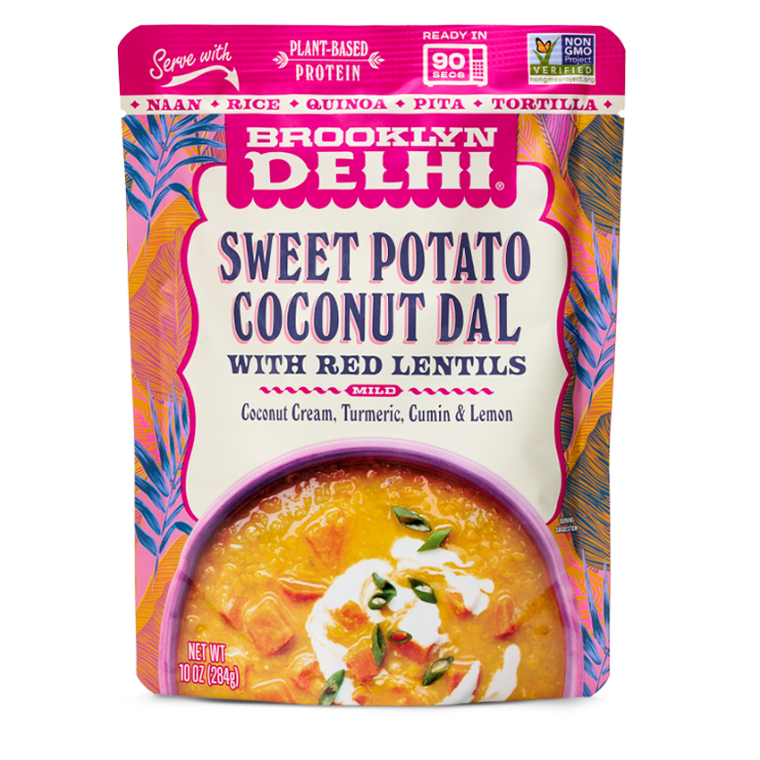 Sweet Potato Coconut Dal